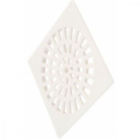 Imagem de Grelha Plastica Herc Quadrada Branca Com Caixilho 10 297 . / Kit C/ 6