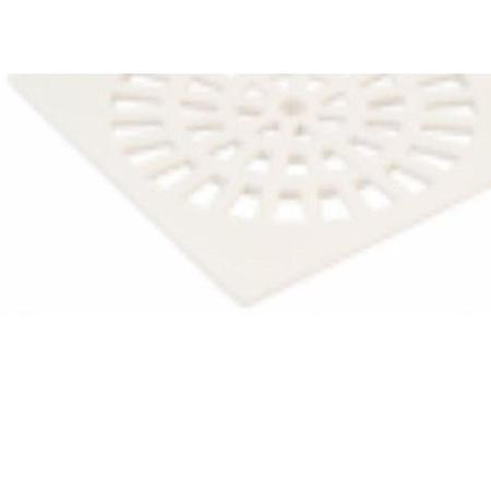Imagem de Grelha Plastica Herc Quadrada Branca Com Caixilho 10 297 . / Kit C/ 6