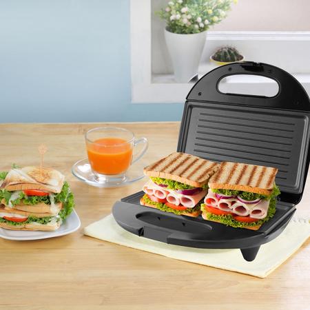 Imagem de Grill e Sanduicheira Britânia Crome Inox 750W