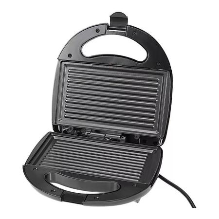 Imagem de Grill e Sanduicheira Mondial 2 Pães Line 750w S-12 127v