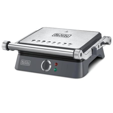 Imagem de Grill Elétrico G1400-B2 Com Abertura 180 Black+Decker 127V