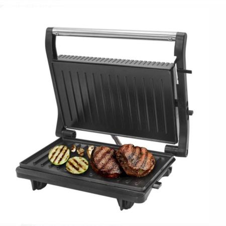 Imagem de Grill Elétrico Sanduicheira 2 Chapas Antiaderente 110Volts