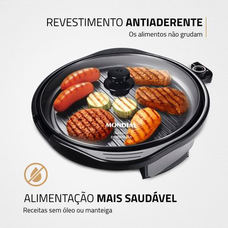 Imagem de Grill Redondo Mondial Cook & Grill 40 G-03