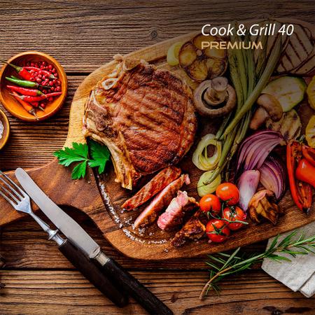 Imagem de Grill Redondo Mondial Cook & Grill 40 Premium G-03 220v