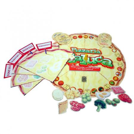 JOGO DE MESA TABULEIRO INFANTIL PIZZARIA MALUCA GROW CLASSICO MESA