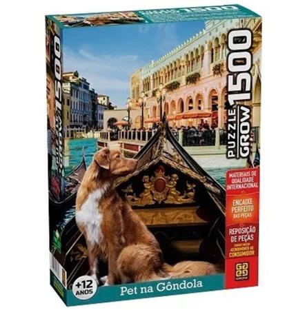 Quebra-Cabeça Puzzle Grow 1000 peças Dia e Noite