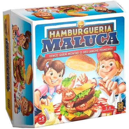 JOGO DE TABULEIRO MESA PIZZARIA MALUCA GROW ORIGINAL NOVO - Lepetiti  Brinquedos