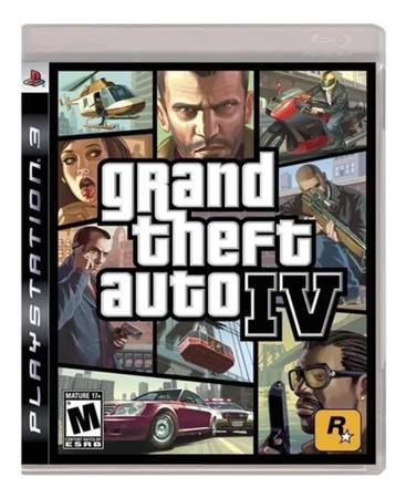 Grand Theft Auto IV - GTA 4 - Jogo PS3 Midia Fisica - Sony - GTA - Magazine  Luiza