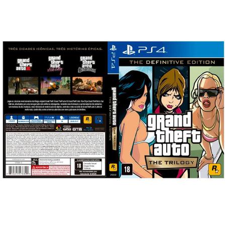 Game Grand Theft Auto The Trilogy – The Definitive Edition - PS4 em  Promoção na Americanas