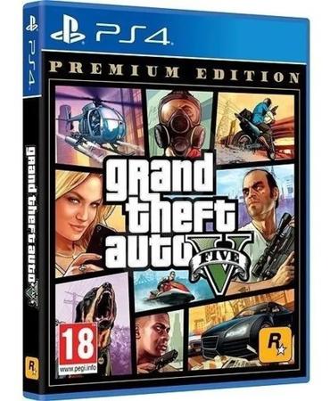 Imagem de Gta V 5 Grand Theft Auto V Premium PS4 Mídia Física Original Sony Lacrado