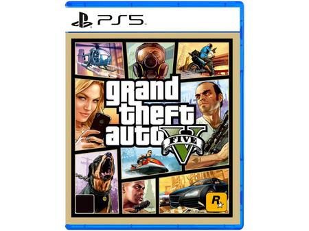 GTA V para PS5 Rockstar Games - Lançamento - Jogos de Ação - Magazine Luiza