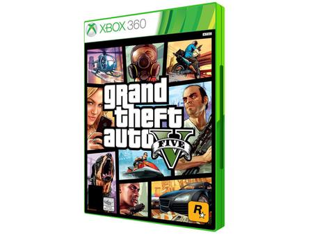 Grand Theft Auto V - Xbox-360 - Rockstar Games - GTA - Magazine Luiza