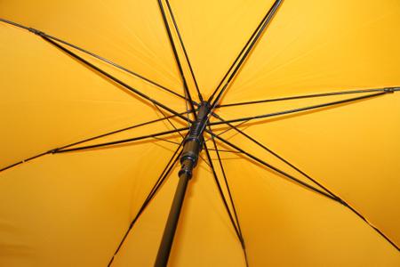 Imagem de Guarda chuva automático recepção portaria modelo taco de gof amarelo abertura 1,30 metros  6501