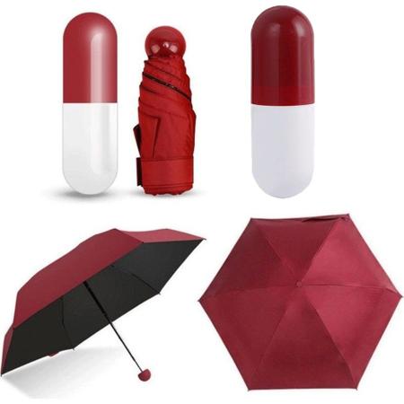 Imagem de Guarda-chuva compacto dobrável Pocket Capsule de 5 camadas Wokex