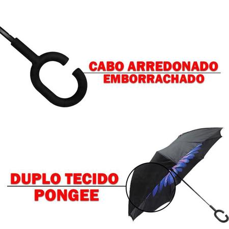 Guarda-Chuva Invertido Automático Nuvem