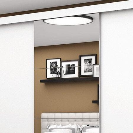 Imagem de Guarda-Roupa Casal 3 Portas com Espelho Santiago Plus Espresso Móveis