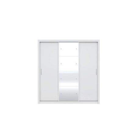 Imagem de Guarda-Roupa Casal 4 Espelhos 3 Portas de Correr Demobile