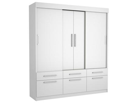 Imagem de Guarda-Roupa Casal Classic Atenas 4 Portas