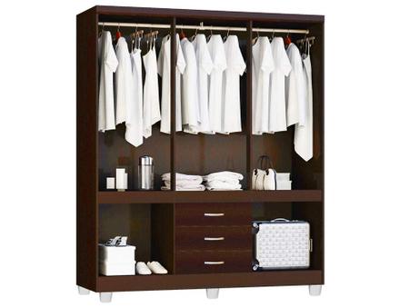 Imagem de Guarda-Roupa Casal Milano 10 Portas 3 Gavetas 