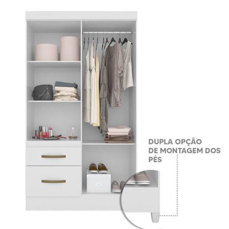 Guarda Roupa Pequeno 4 Portas Infantil Branco Lilás Flex Mia Shop JM Imagem de Guarda Roupa Pequeno 4 Portas Infantil Branco Lilás Flex Mia Shop JM