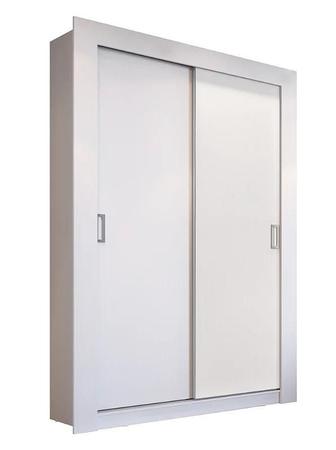Imagem de Guarda roupa - PH 1728 Edez - 2 portas de correr - Branco sem espelho