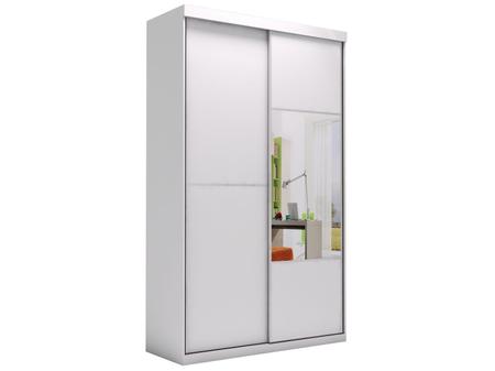 Imagem de Guarda-roupa Solteiro MDF 2 Portas 3 Gavetas 