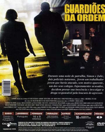 Imagem de Guardiões Da Ordem - Dvd California