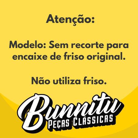 Imagem de Guarnição Borracha Vidro Vigia Modelo Sem Friso GM Chevrolet Monza - STD 046933