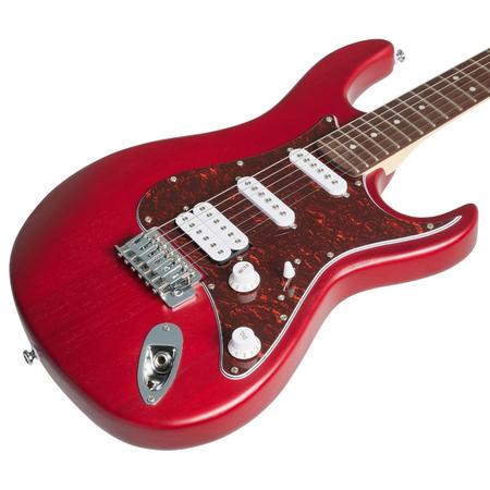 Imagem de Guitarra Elétrica Cort 6 Cordas Stratocaster HSS G110 OPBC