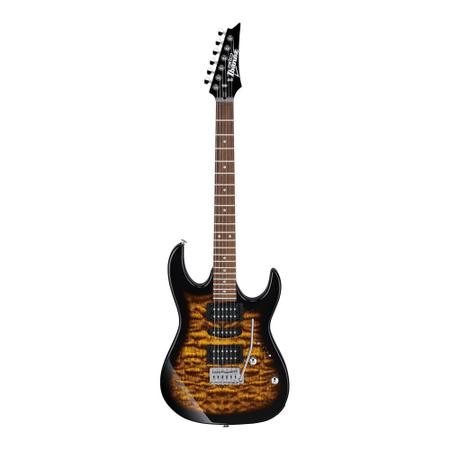 Imagem de Guitarra Ibanez Super Strato HSH GRX 70QA SB Sunburst Custom