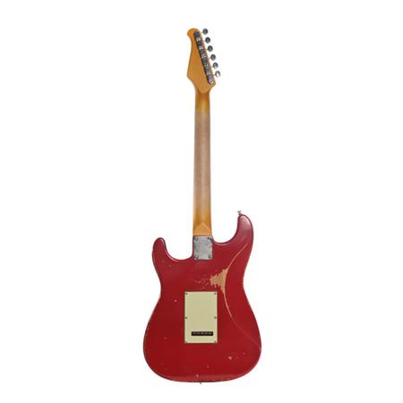 Imagem de Guitarra Profissional Seizi Shinobi Relic Fiesta Red Com Case