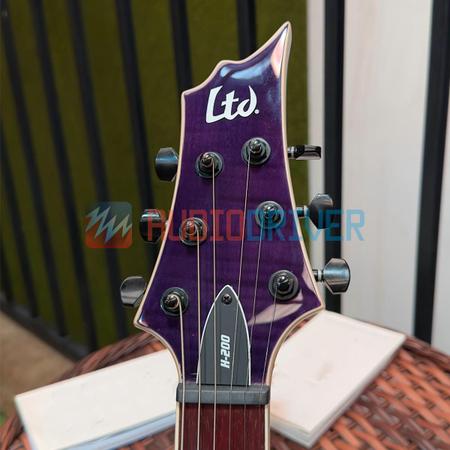 Imagem de Guitarra Super Strato Flamed Maple Top LTD H-200FM Roxo