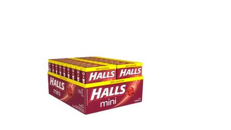 Imagem de Halls Mini S/açúcar Cereja Cx 18