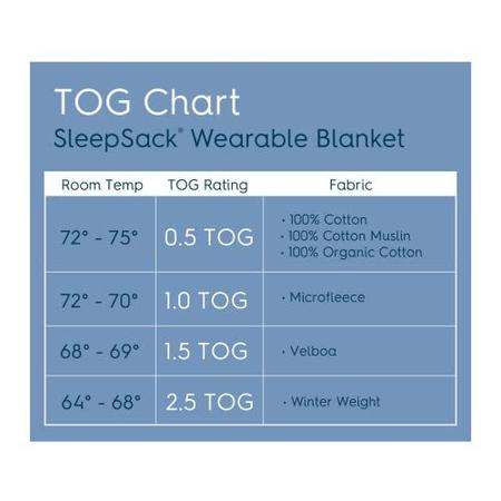 Imagem de HALO Sleepsack 100% algodão cobertor vestível, TOG 0.5, creme, pequeno