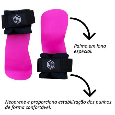 Imagem de Hand Grip Revolution Cross Palmar + Par Munhequeira Elastica