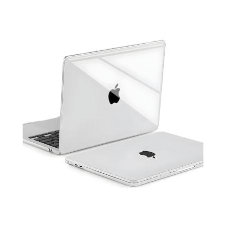Imagem de Hard Capa Case Para Macbook Air 13.6 Modelos A2681 Chip M2 E A3113 Chip M3 - TRANSPARENTE CRISTAL