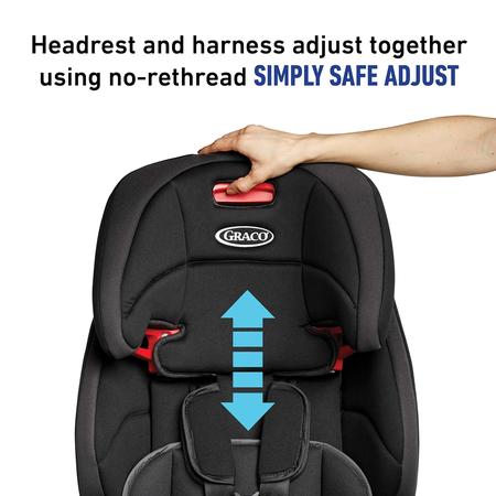 Imagem de Harness Booster Seat Graco Tranzitions 3 em 1 para criança