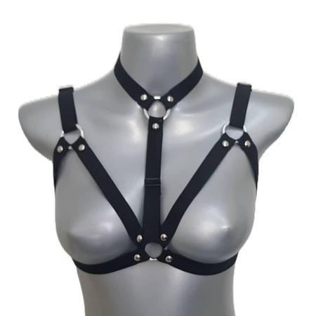Harness bra arreio de busto Pablo figurino fetiche sexshop - Almah Fashion  - Acessórios para Bem-estar Sexual - Magazine Luiza