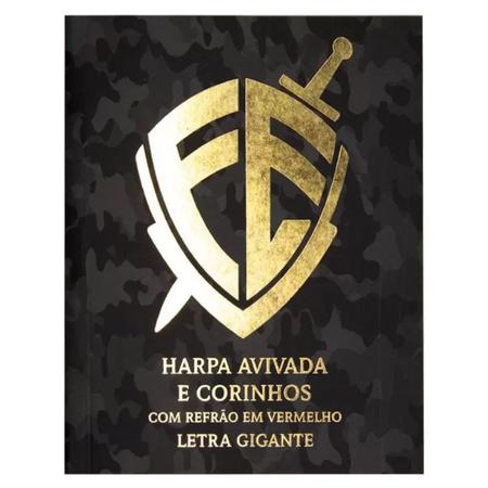 Imagem de Harpa Avivada e Corinhos, Brochura Escudo Fé