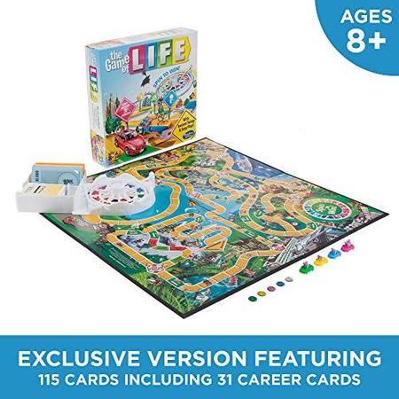 Imagem de Hasbro Gaming The Game of Life Board Game Ages 8 & Up (Amazon Exclusive)