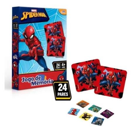 Kit Dois Jogos para Crianças Jogo da Memoria Homem Aranha e Aprendendo  Inglês Toyster, Brinquedo para Bebês Usado 92376067