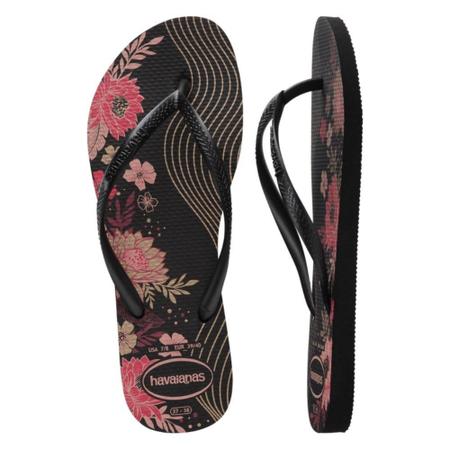 Imagem de Havaianas Slim Organic Preto/Preto/Preto