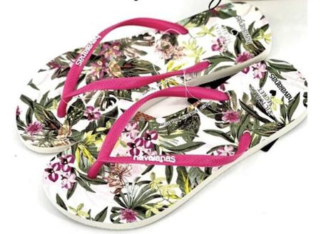 Havaianas Slim Secret Branco - Chinelo Feminino - Magazine Luiza