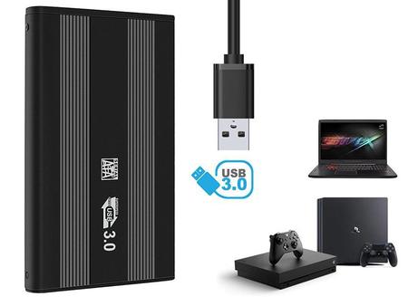 Imagem de HD Externo Portátil Pyx One 500Gb USB 3.0 USB 2.0