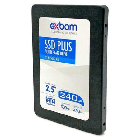 Imagem de HD SSD 240GB Sata 3 Exbom SSD-25SA240G