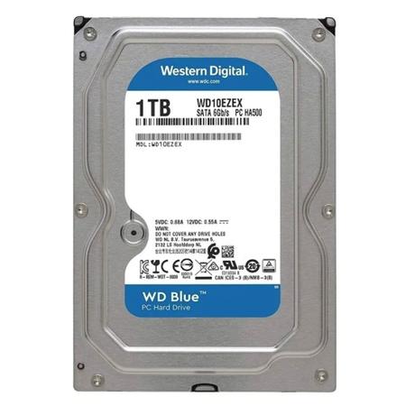 Imagem de Hd Wd Blue 1tb 7200 Rpm 64mb Sata Wd10ezex-00wn4a0