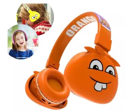 Imagem de Headfone Bluetooth Mostrinho Infantil Personagens Sem Fio