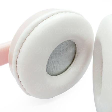 Headphone Bluetooth Orelhas Led Fone Gatinho Hf-c240bt Rosa