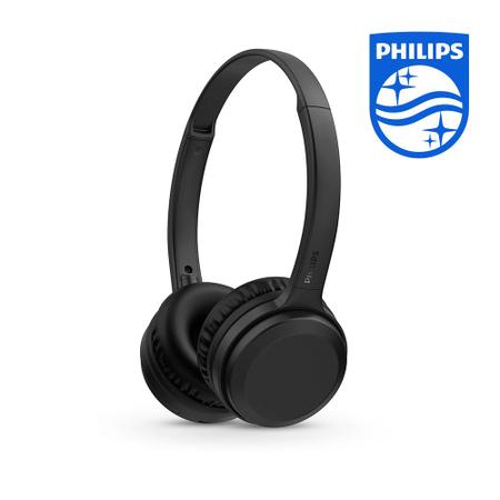 Imagem de Headphone Esportivo Bluetooth Philips - 1000 Series com Microfone Preto Wireless Chamadas Sem fio