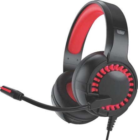 Imagem de Headphone - Fone Ouvido Gamer com Microfone Brazil PC BPC-K2 - Led Vermelho